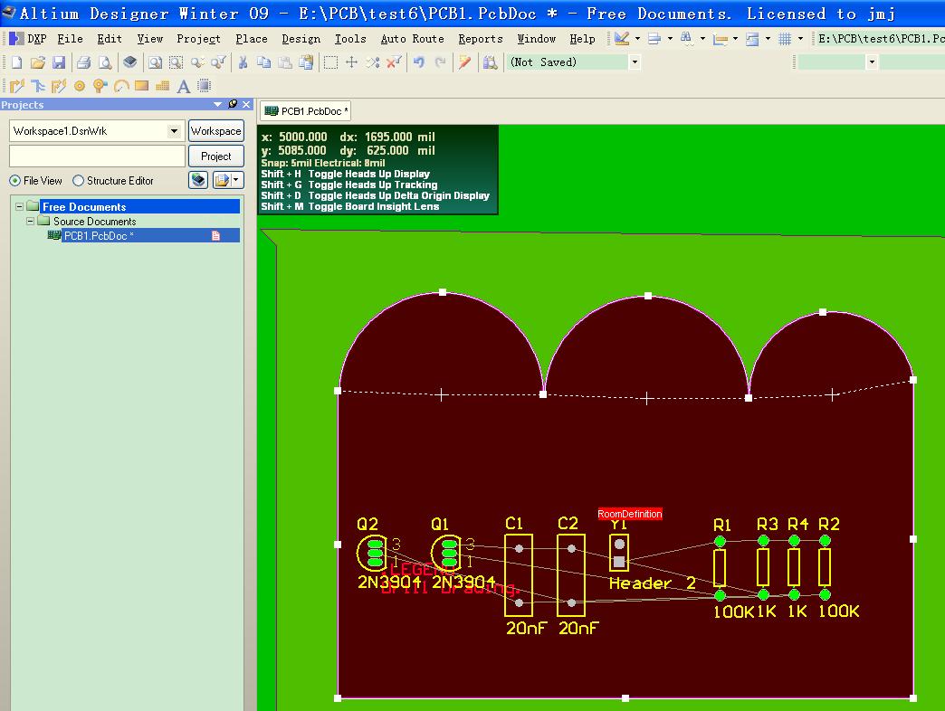 Altium Designer: 自定义PCB外形