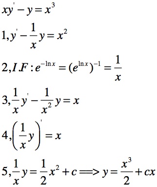 [第3集] 一阶线性常微分方程解法